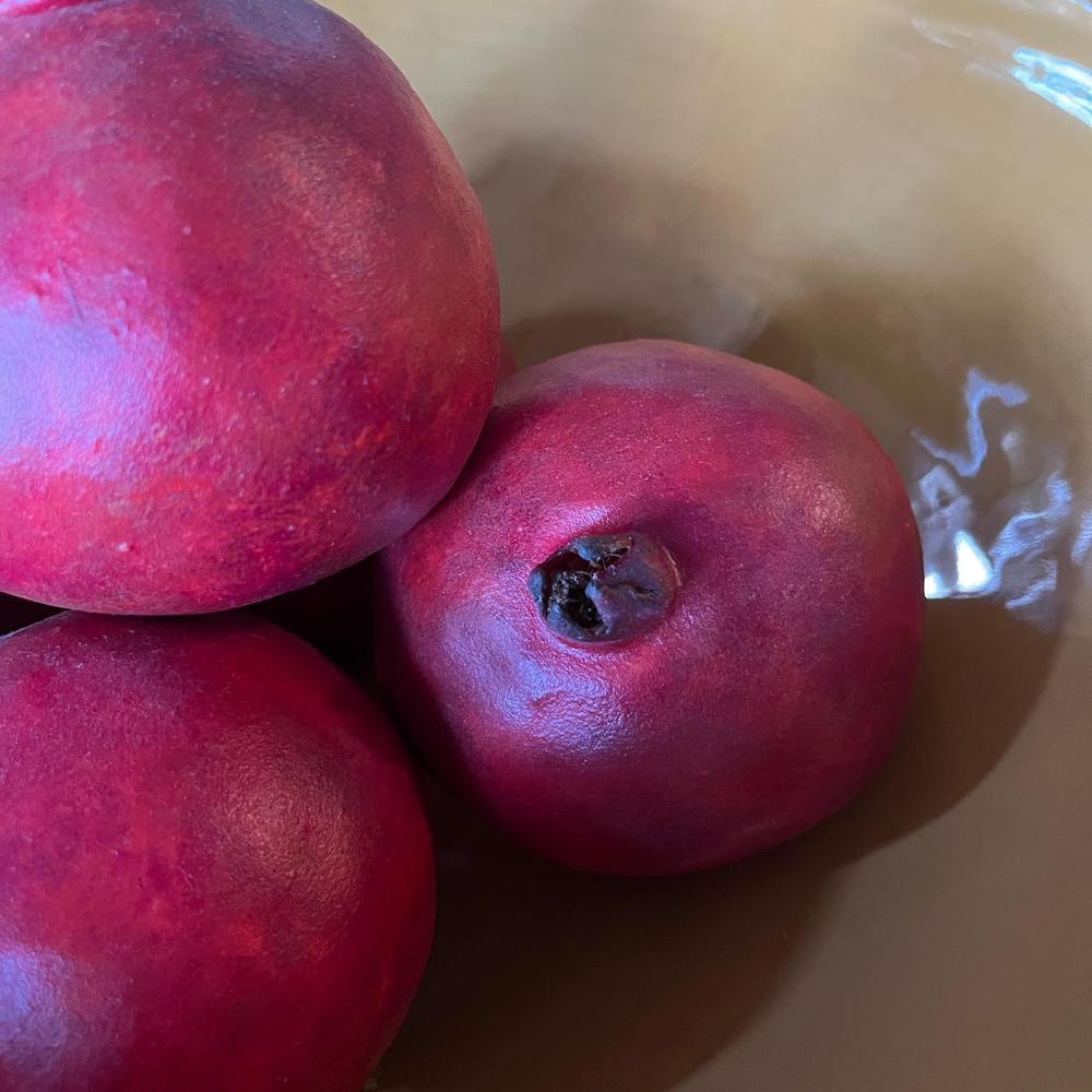Greige Faux Pomegranate