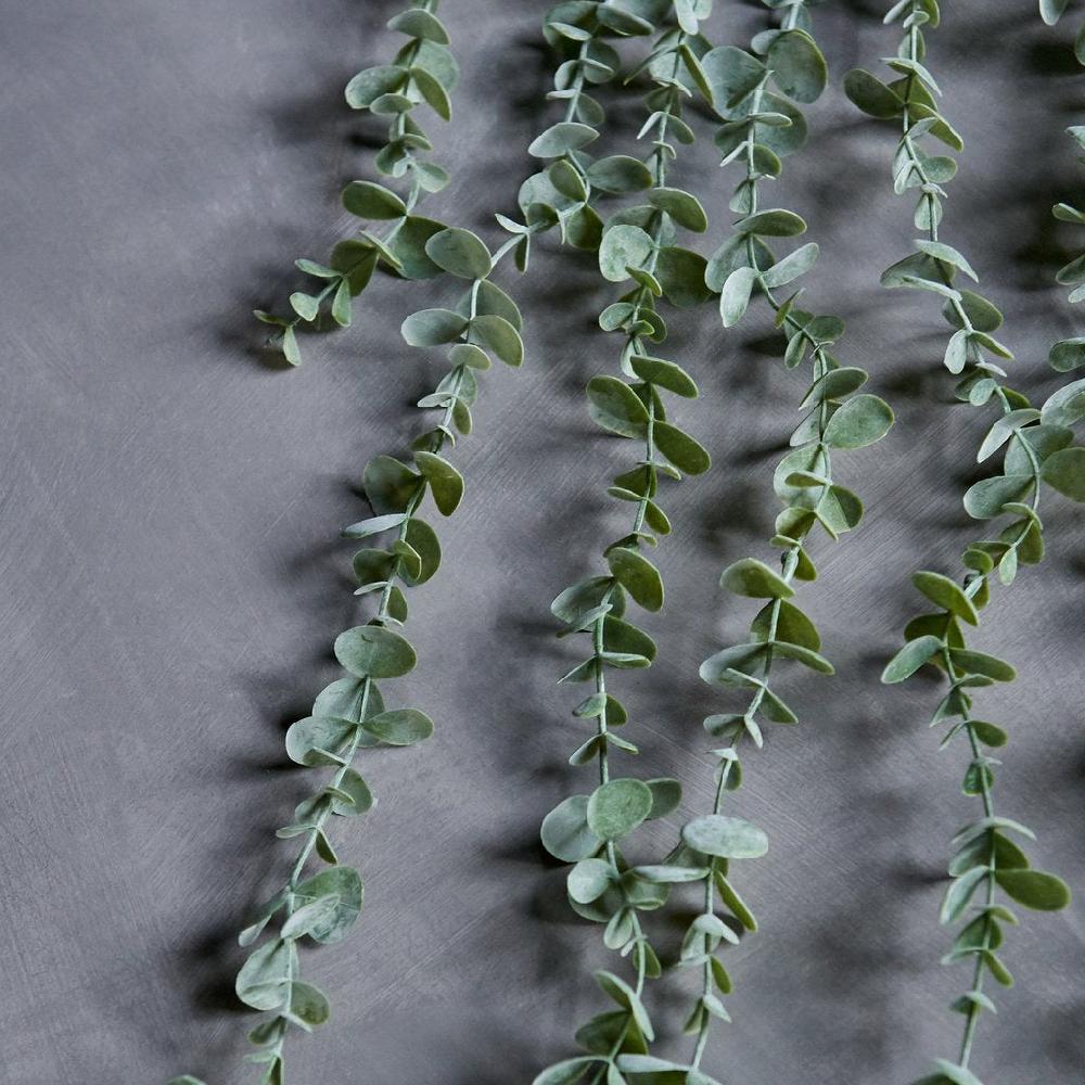 Greige Faux Trailing Eucalyptus