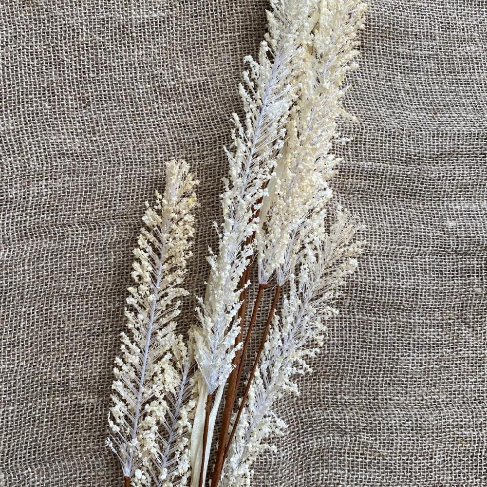 Greige Faux Wild Grass Spray