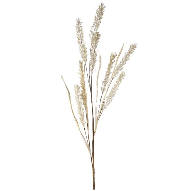 Greige Faux Wild Grass Spray