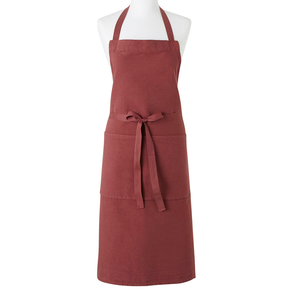 Greige French Professional Apron - Cotton Linen