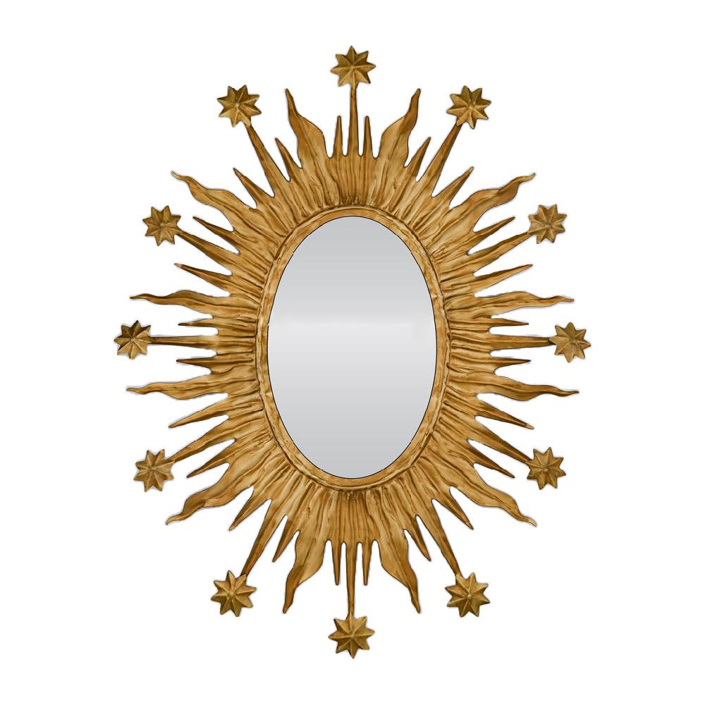 Greige Galilee Mirror - Boncoeurs