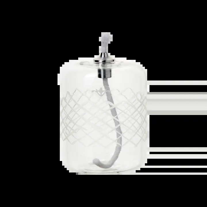 Greige Glass Oil Candle - Three Style Options