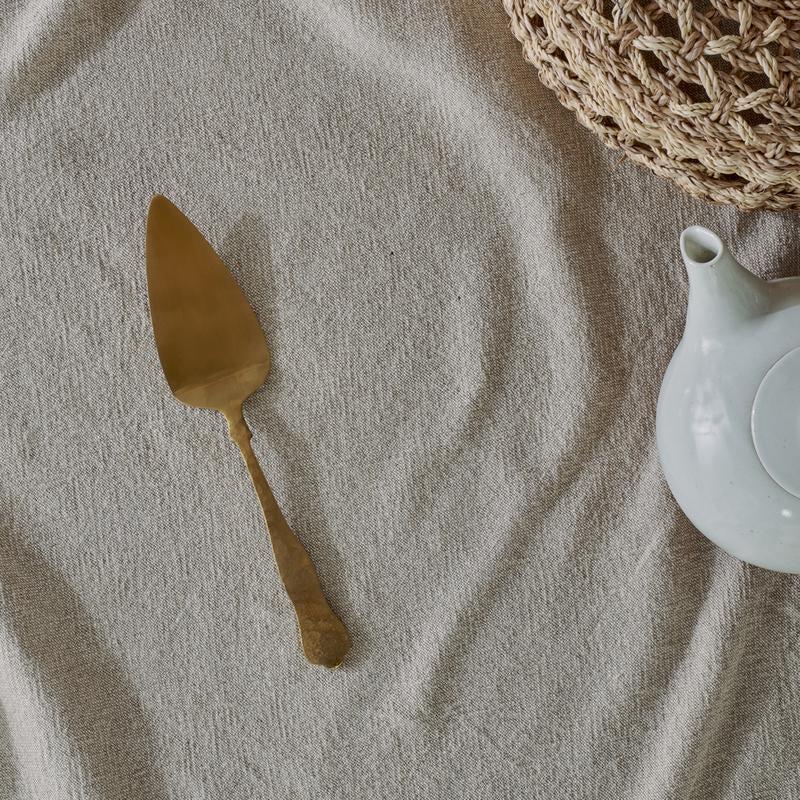 Greige Golden Cake Slice