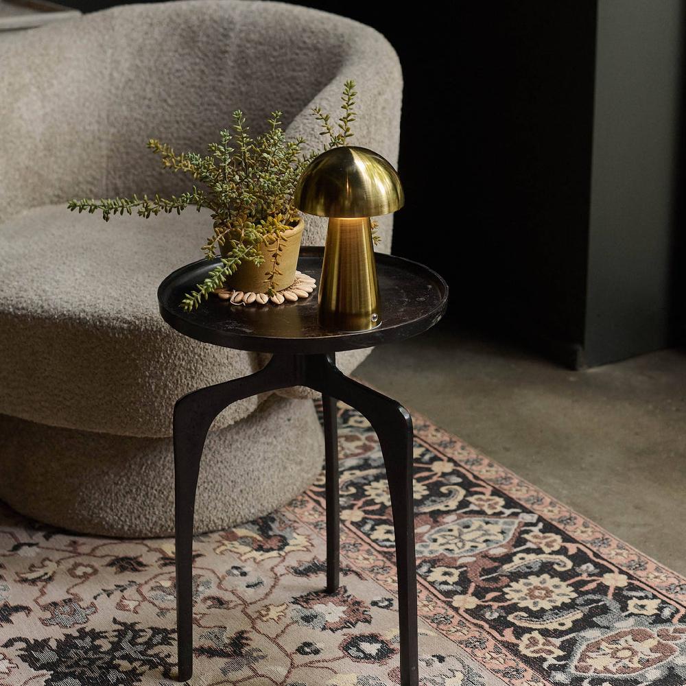 greige Golden LED Rechargeable Lamp