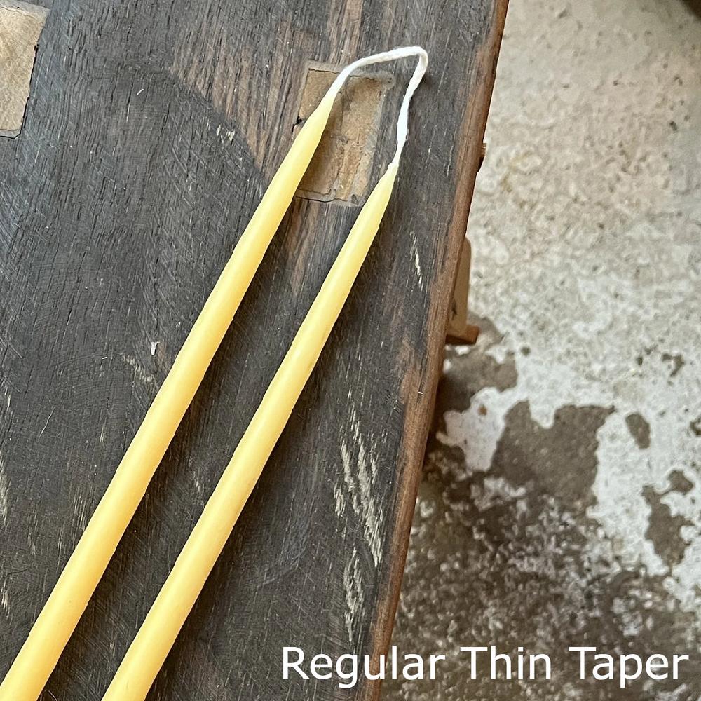 Greige Hand Dipped Beeswax Candles - Various