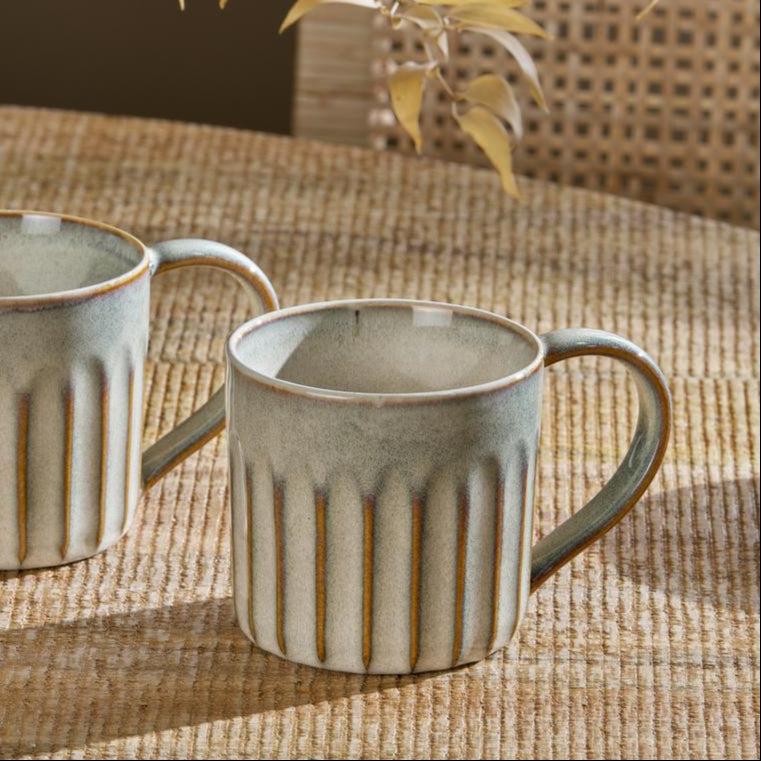 greige Handmade Ceramic Mug - Moda - Natural