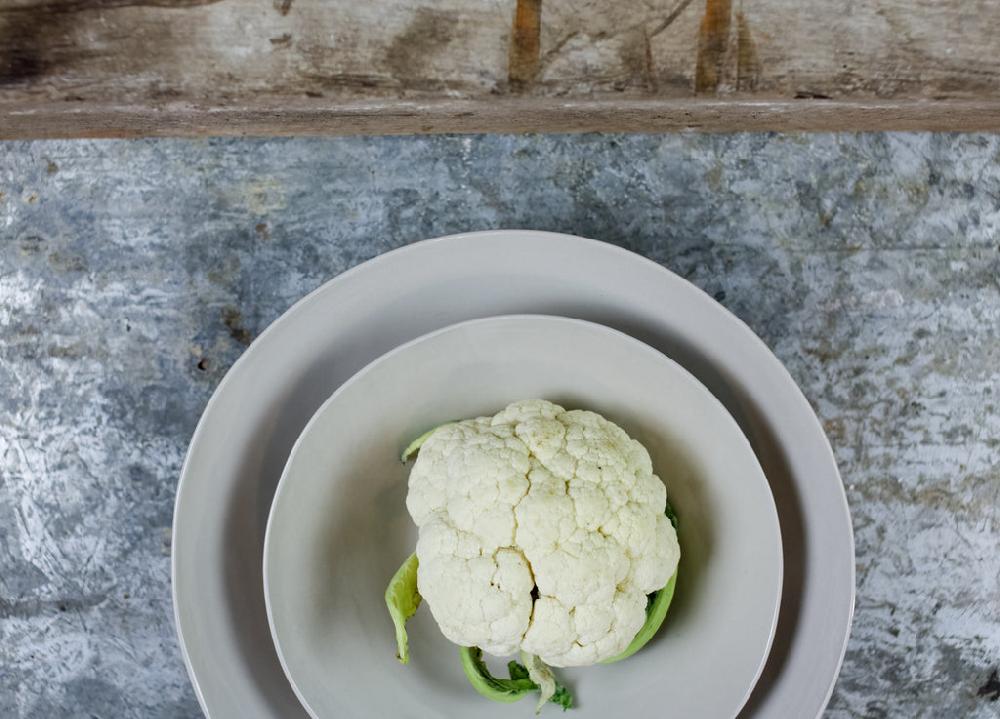 Greige Handmade Ceramic Serving Bowls From Vietnam