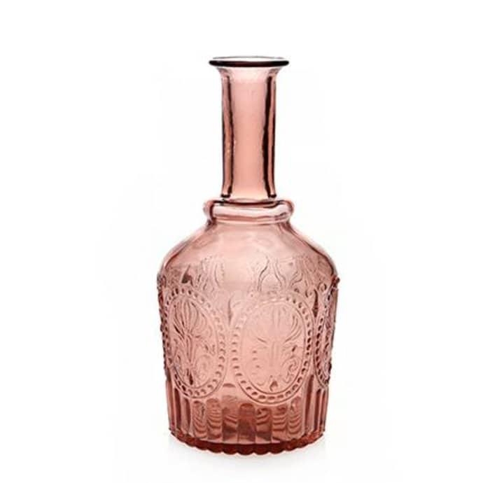 Greige Handmade Glass Carafe Or Vase