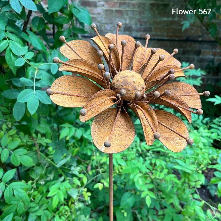 Greige Handmade Rusty Iron Stems - Group B