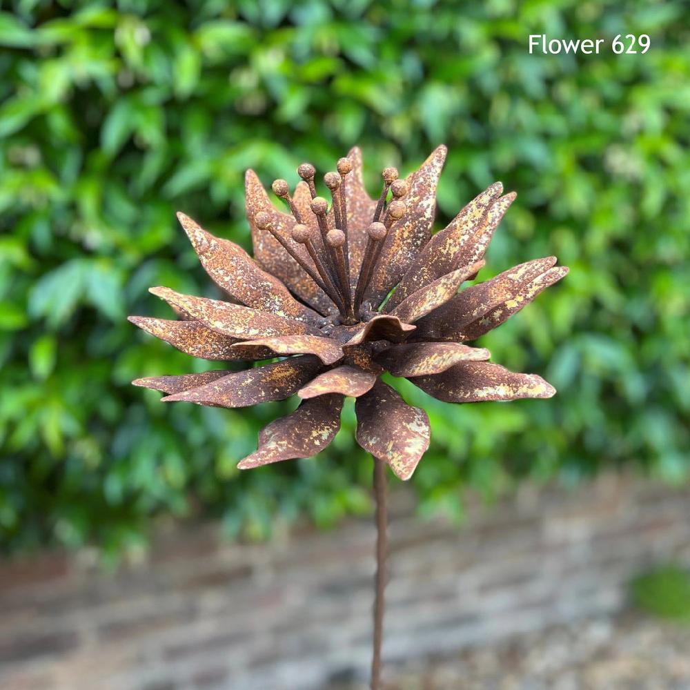 Greige Handmade Rusty Iron Stems - Group B