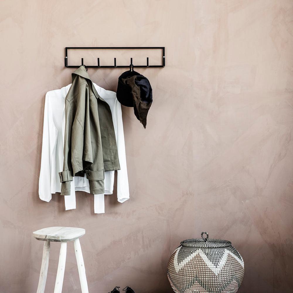 Greige Hang Basket - House Doctor Denmark - Black