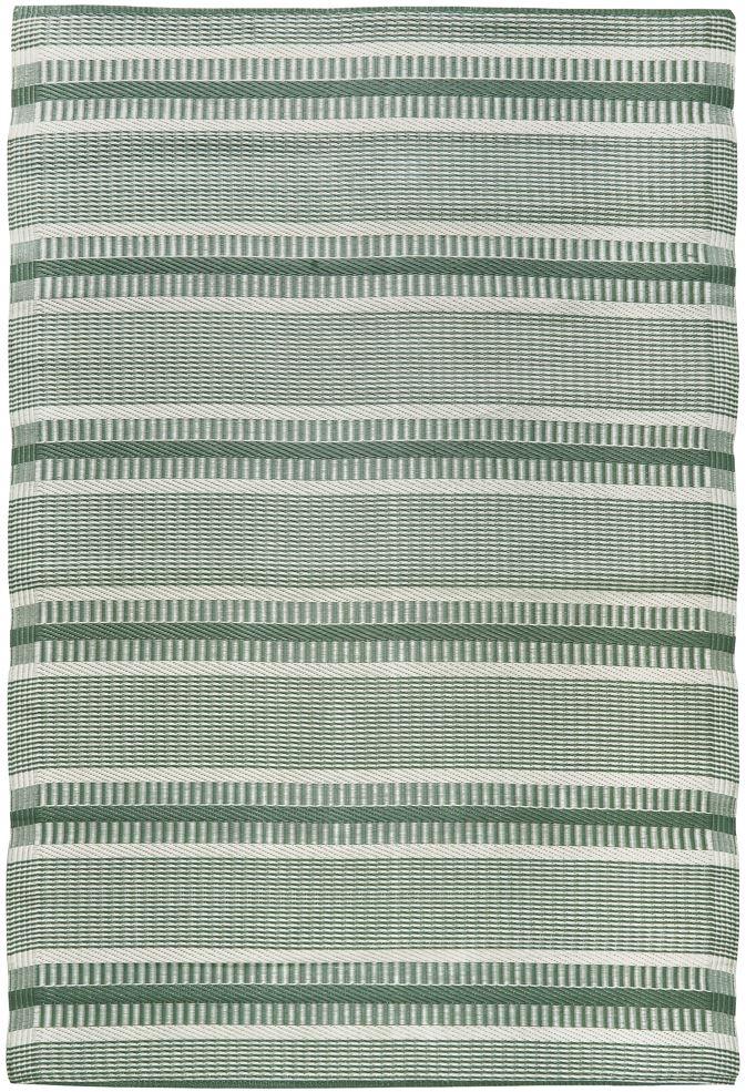 greige Indoor Outdoor Recycled Plastic Rug - Large