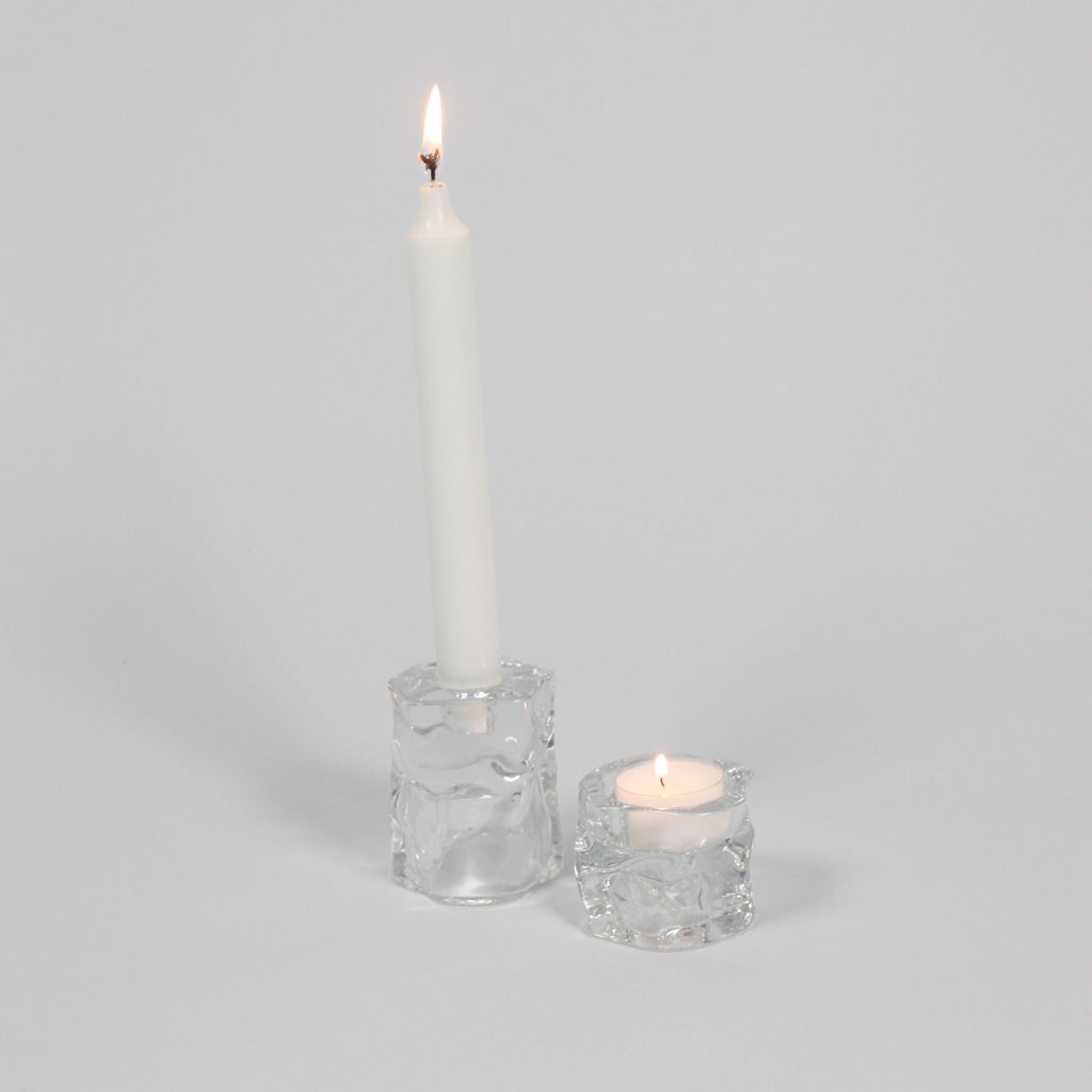 Greige Ivy Duo Candle Holder - Olssen & Jensen Sweden
