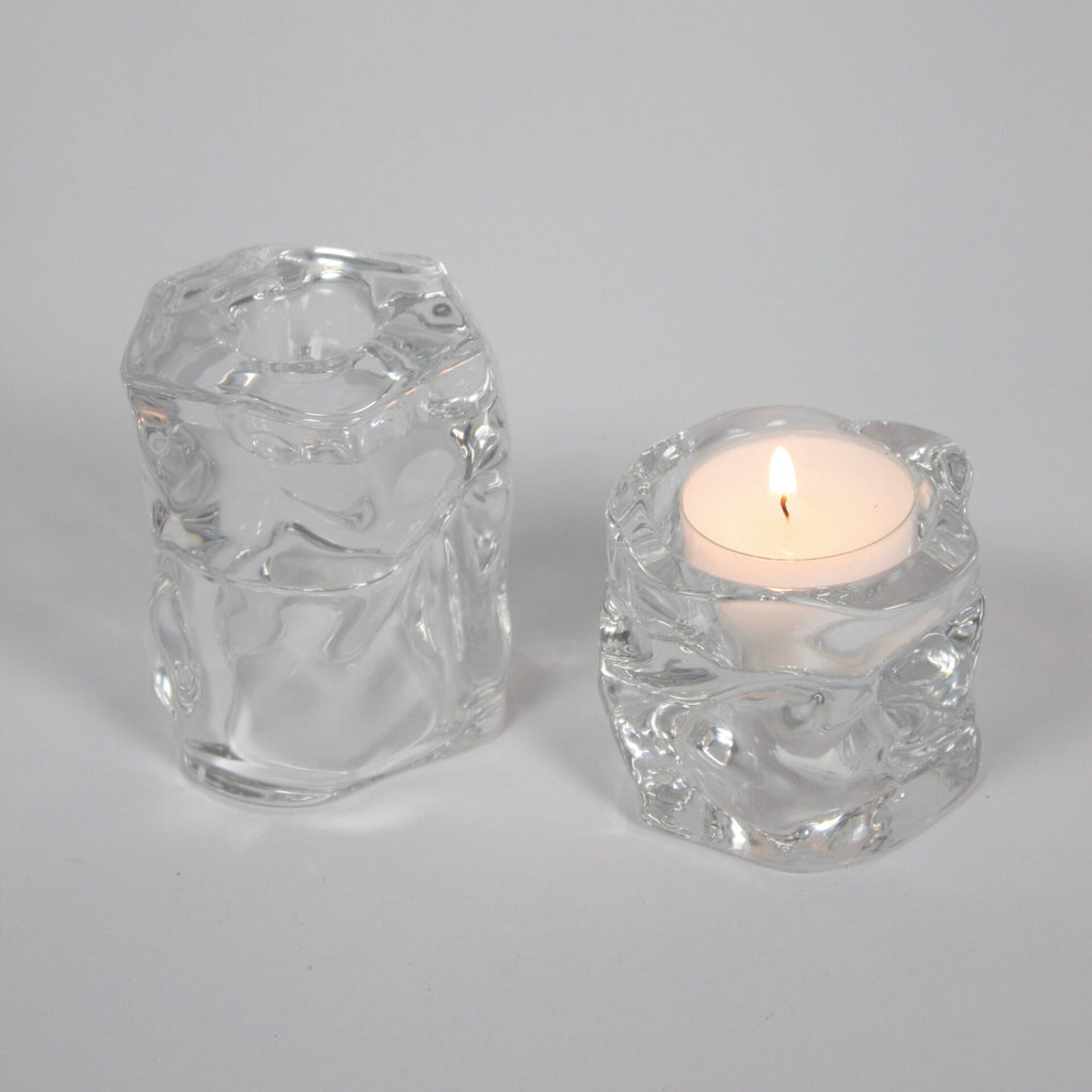 Greige Ivy Duo Candle Holder - Olssen & Jensen Sweden