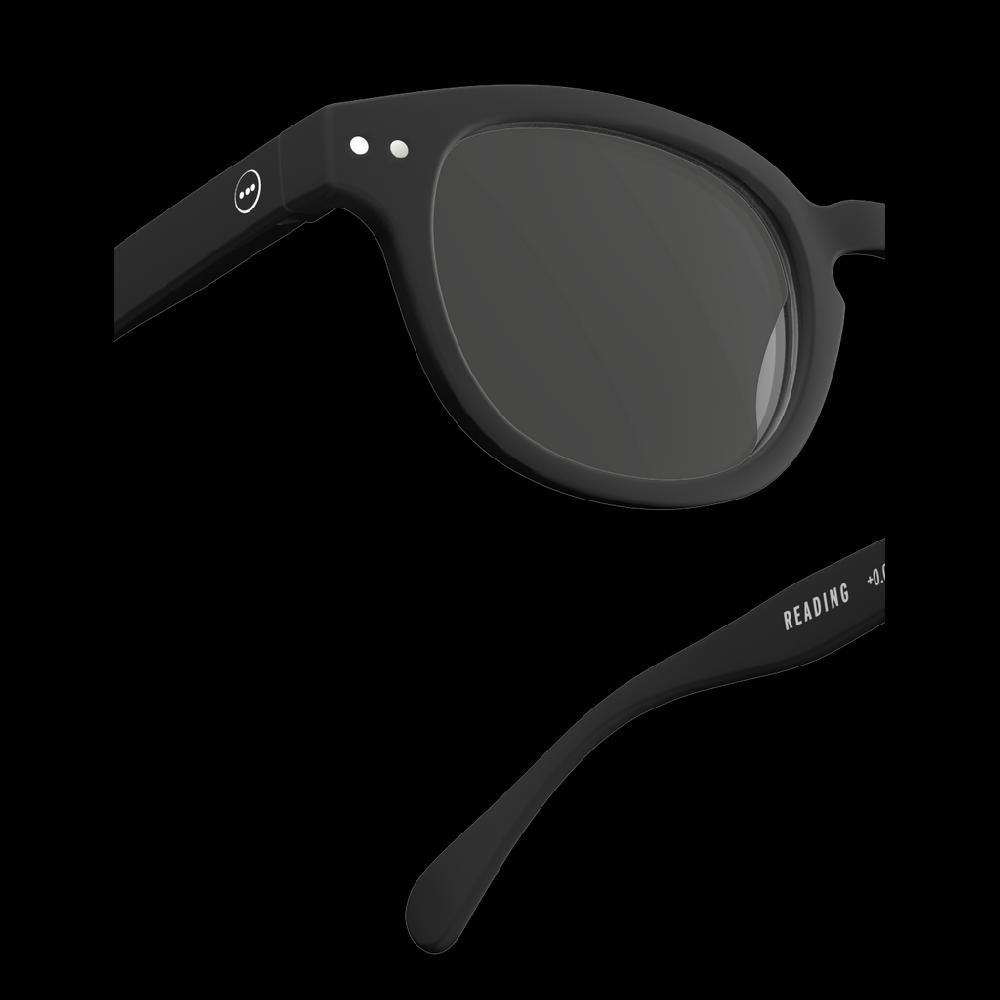 Greige Izipizi Reading Glasses - Style C - Black