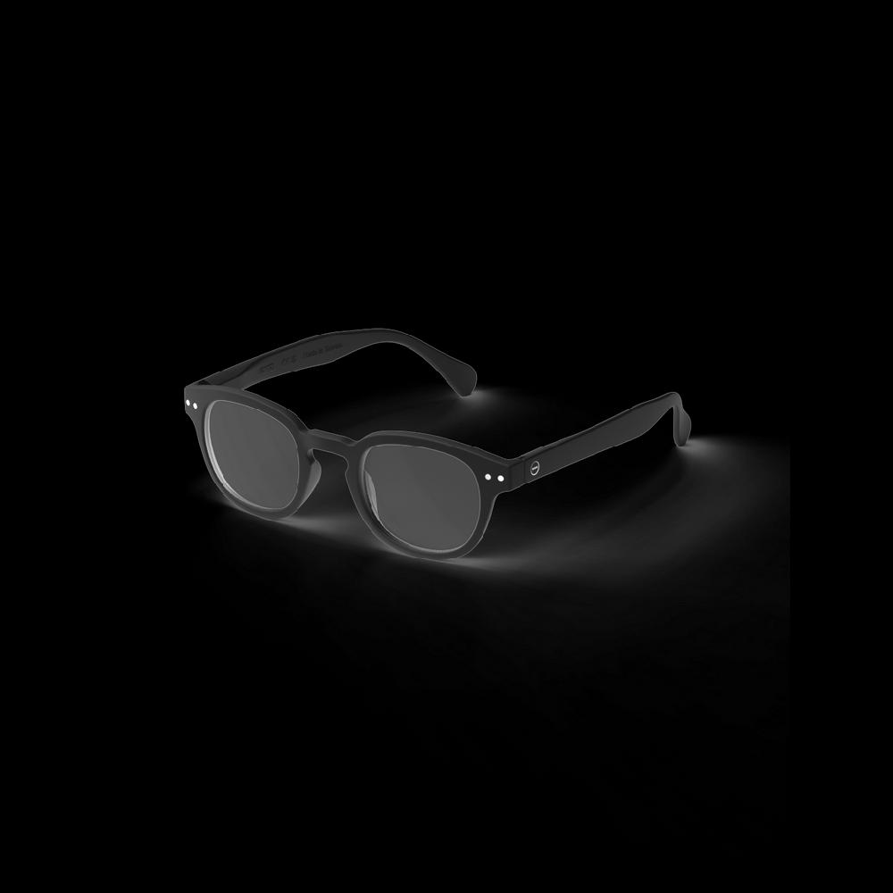 greige Izipizi Reading Glasses - Style C - Black