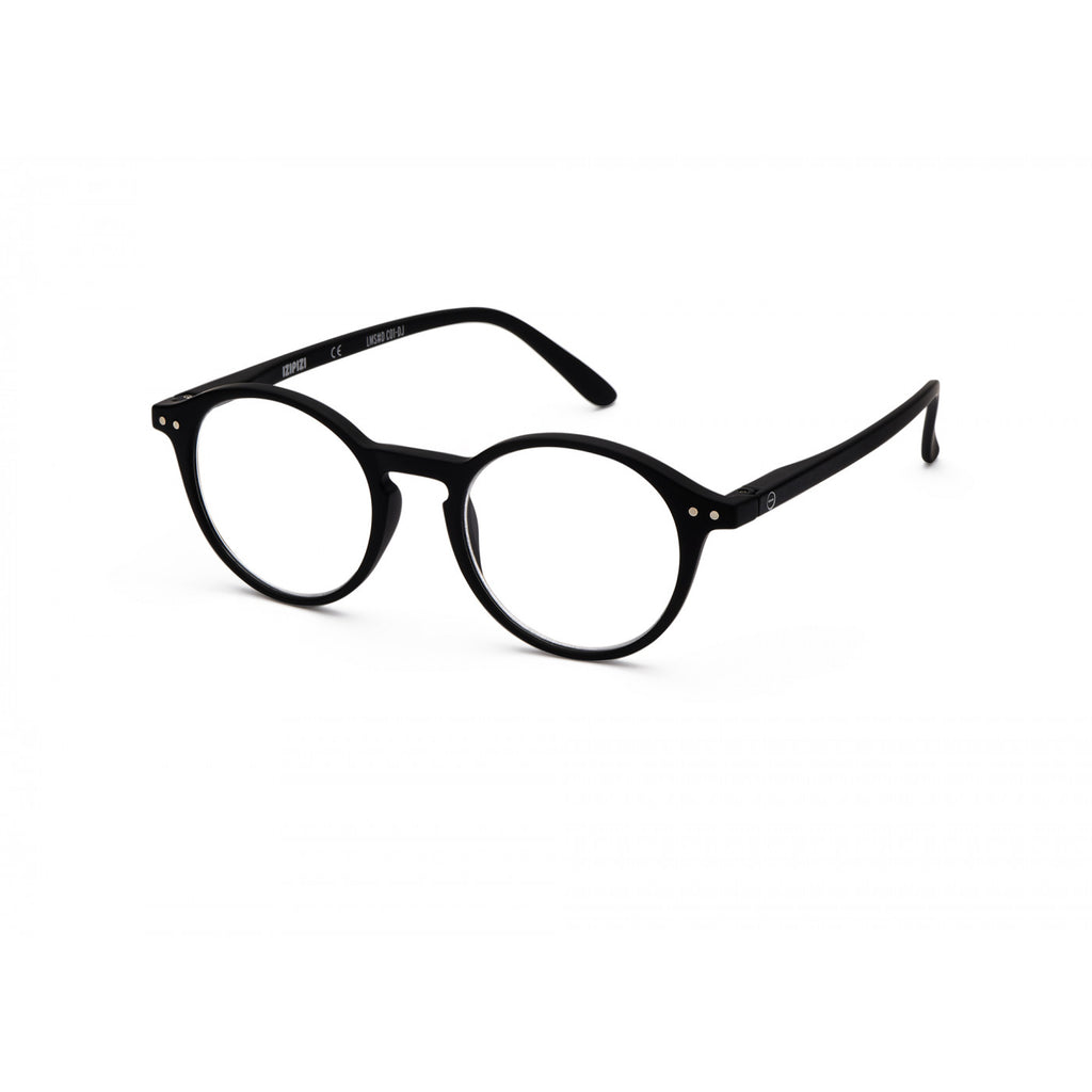 Greige Izipizi Reading Glasses - Style D - Black