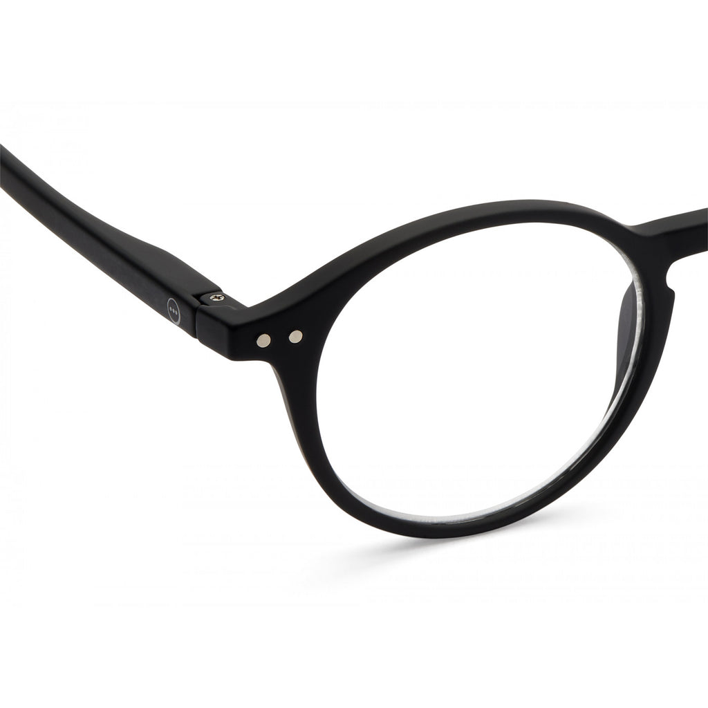 Greige Izipizi Reading Glasses - Style D - Black
