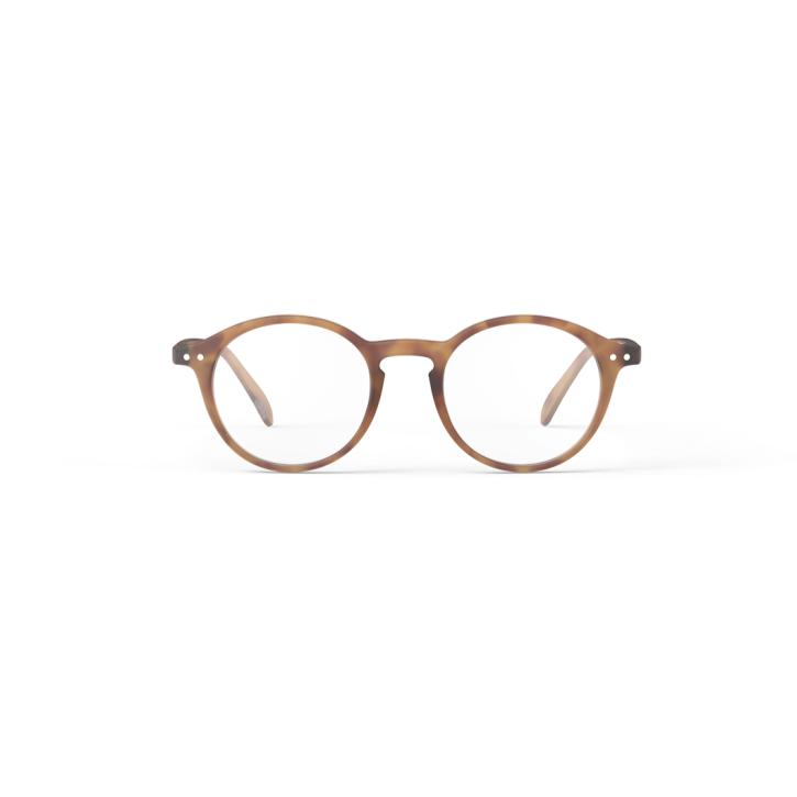 Greige Izipizi Reading Glasses - Style D - Havana