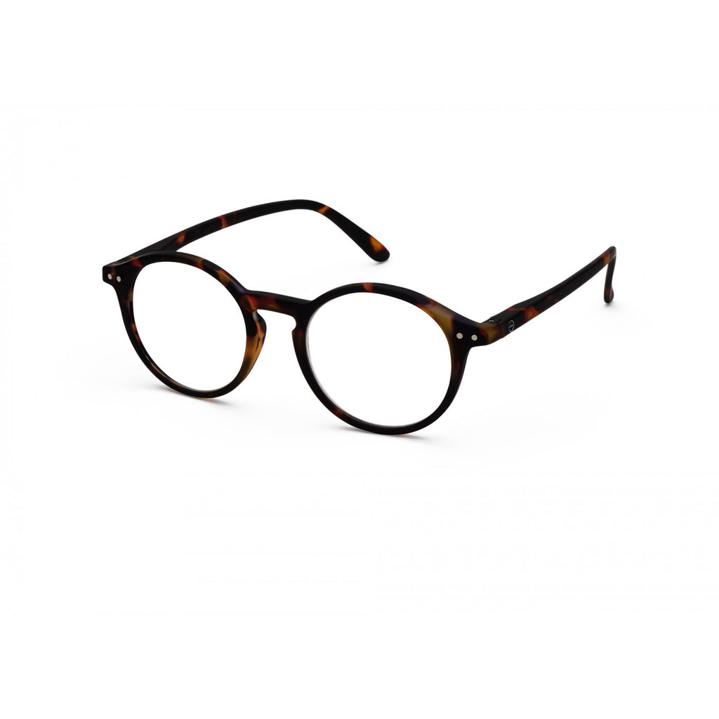 Greige Izipizi Reading Glasses - Style D - Tortoise