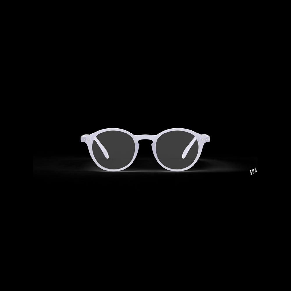 Greige Izipizi Reading Glasses - Style D - Violet Dawn