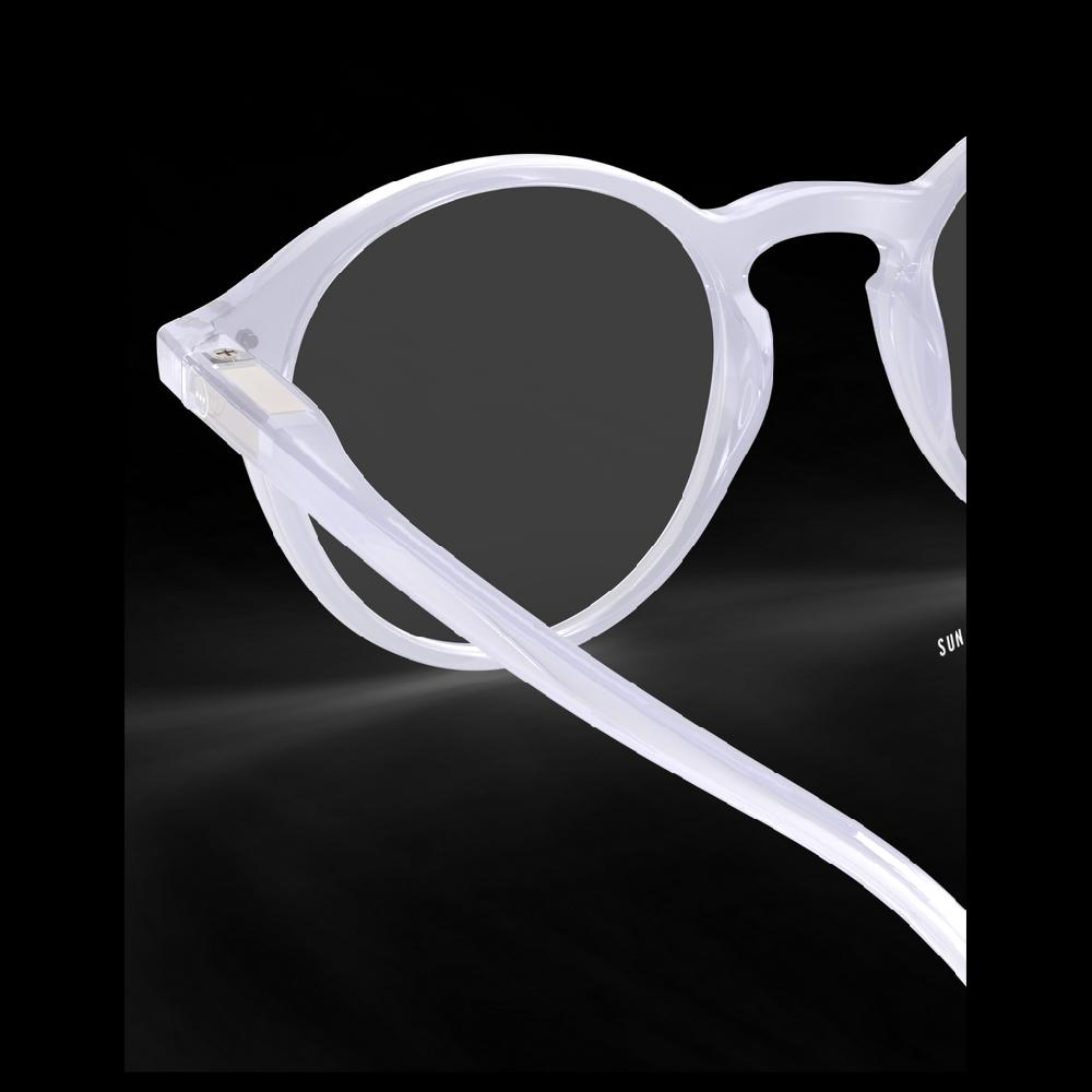 Greige Izipizi Reading Glasses - Style D - Violet Dawn