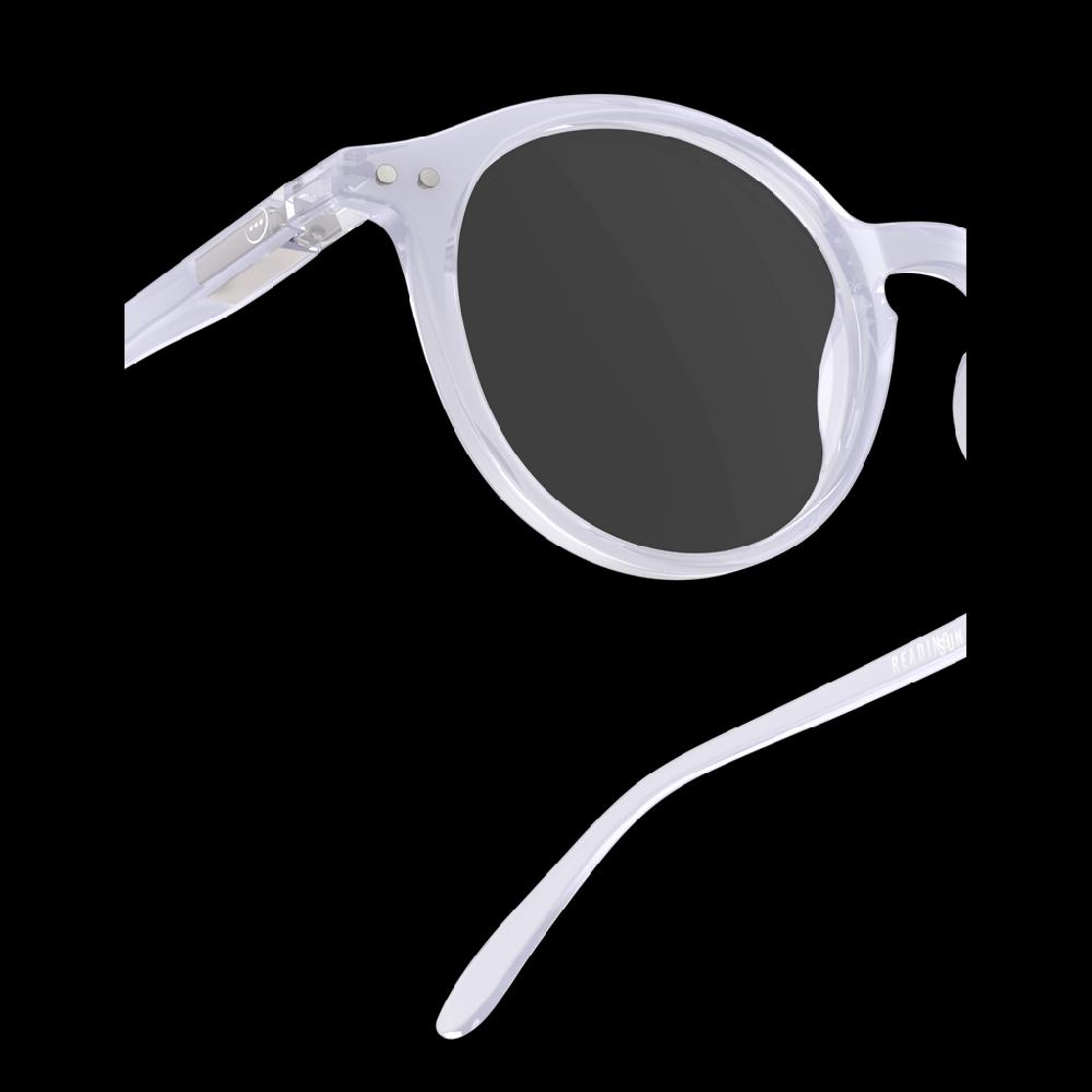 greige Izipizi Reading Glasses - Style D - Violet Dawn