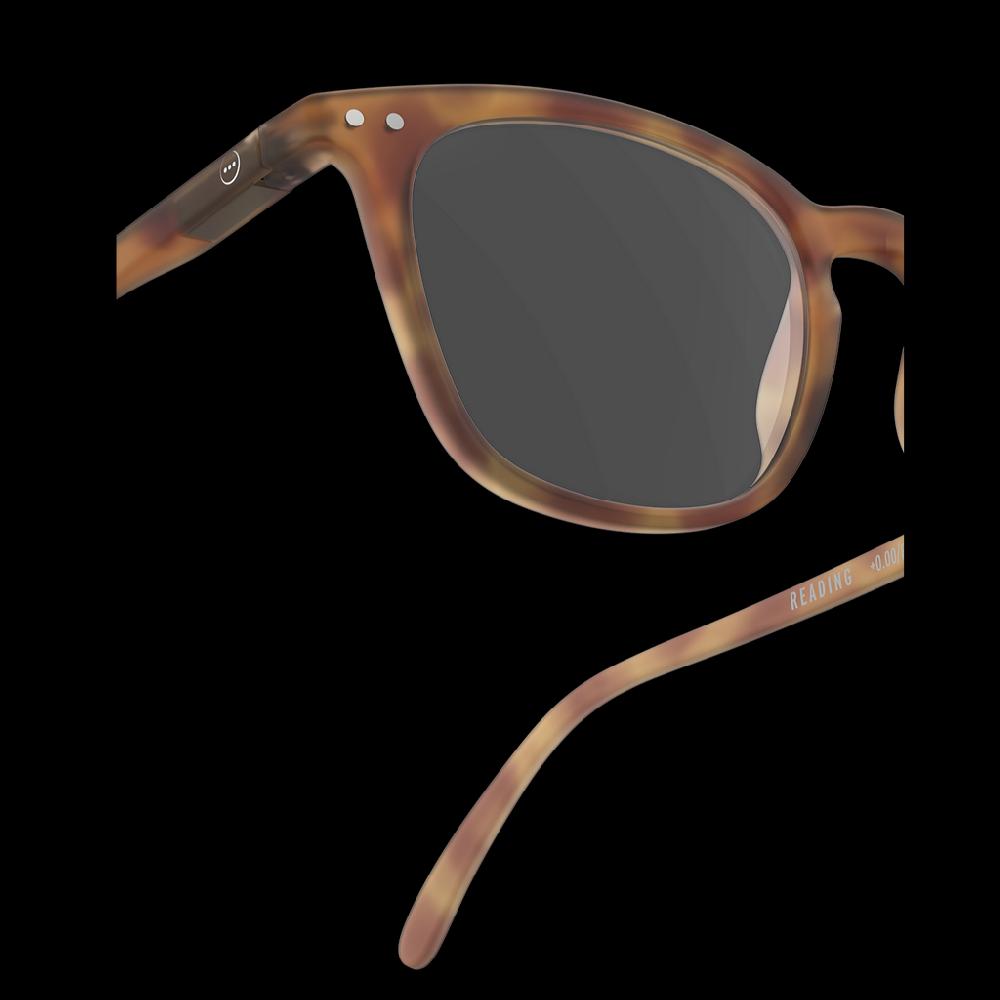 Greige Izipizi Reading Glasses - Style E - Havana