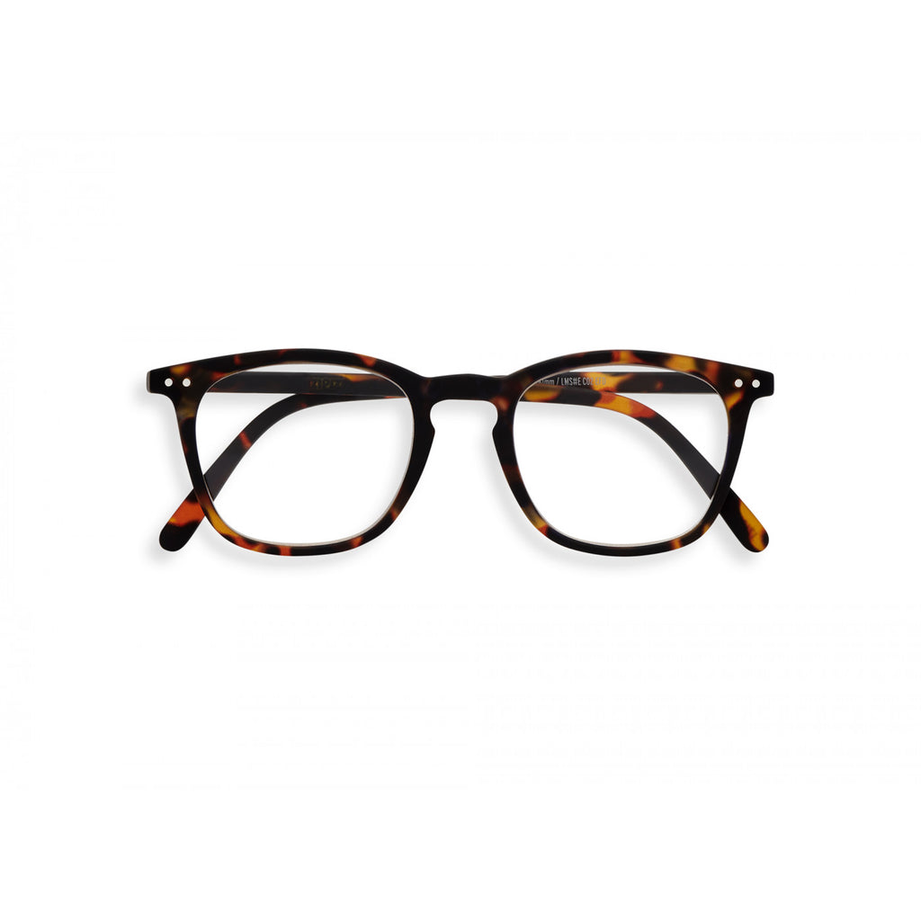 greige Izipizi Reading Glasses - Style E - Tortoise
