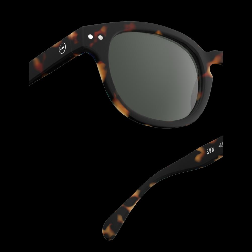 Greige Izipizi Sunglasses - Style C - Tortoise