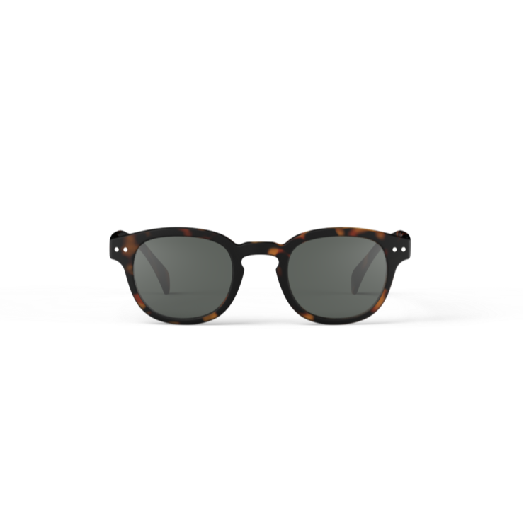 greige Izipizi Sunglasses - Style C - Tortoise