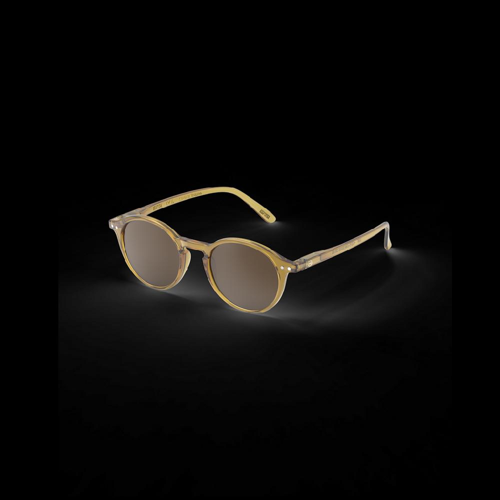 Greige Izipizi Sunglasses - Style D - Golden Green