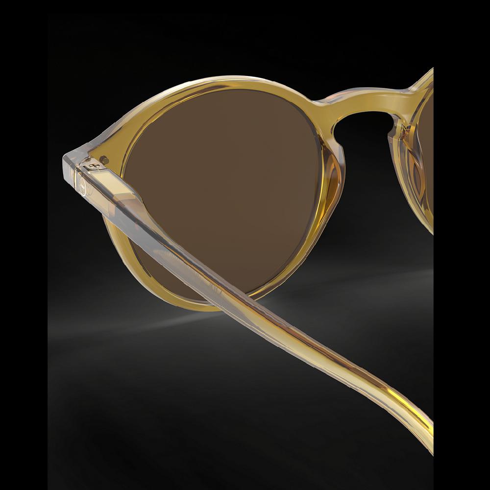 Greige Izipizi Sunglasses - Style D - Golden Green