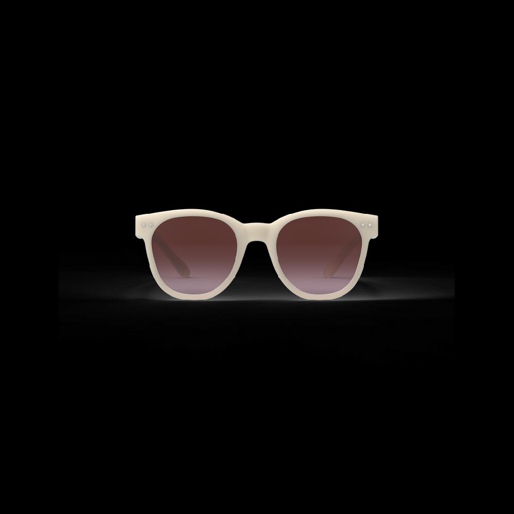 Greige Izipizi Sunglasses - Style N - Vintage Cream