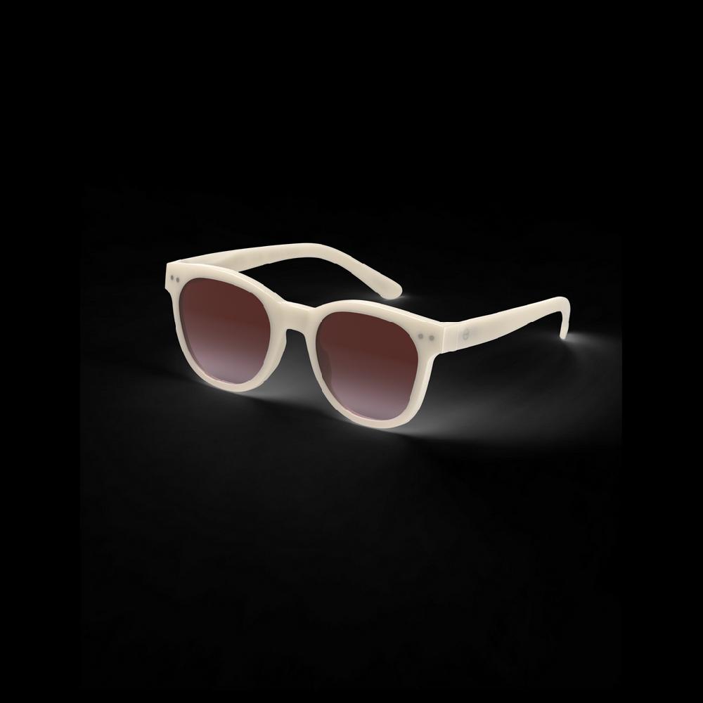 Greige Izipizi Sunglasses - Style N - Vintage Cream
