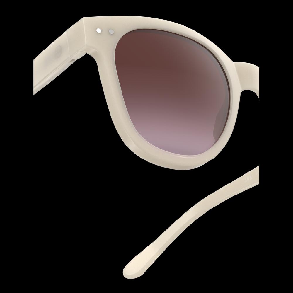 Greige Izipizi Sunglasses - Style N - Vintage Cream