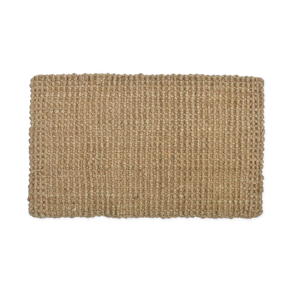 Greige Jute Doormat - Natural