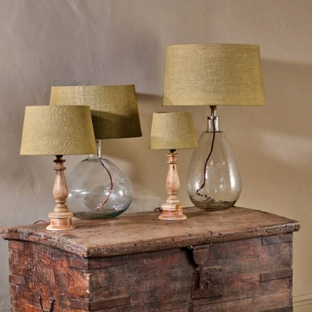 greige Jute Lampshade - Natural - Four Sizes