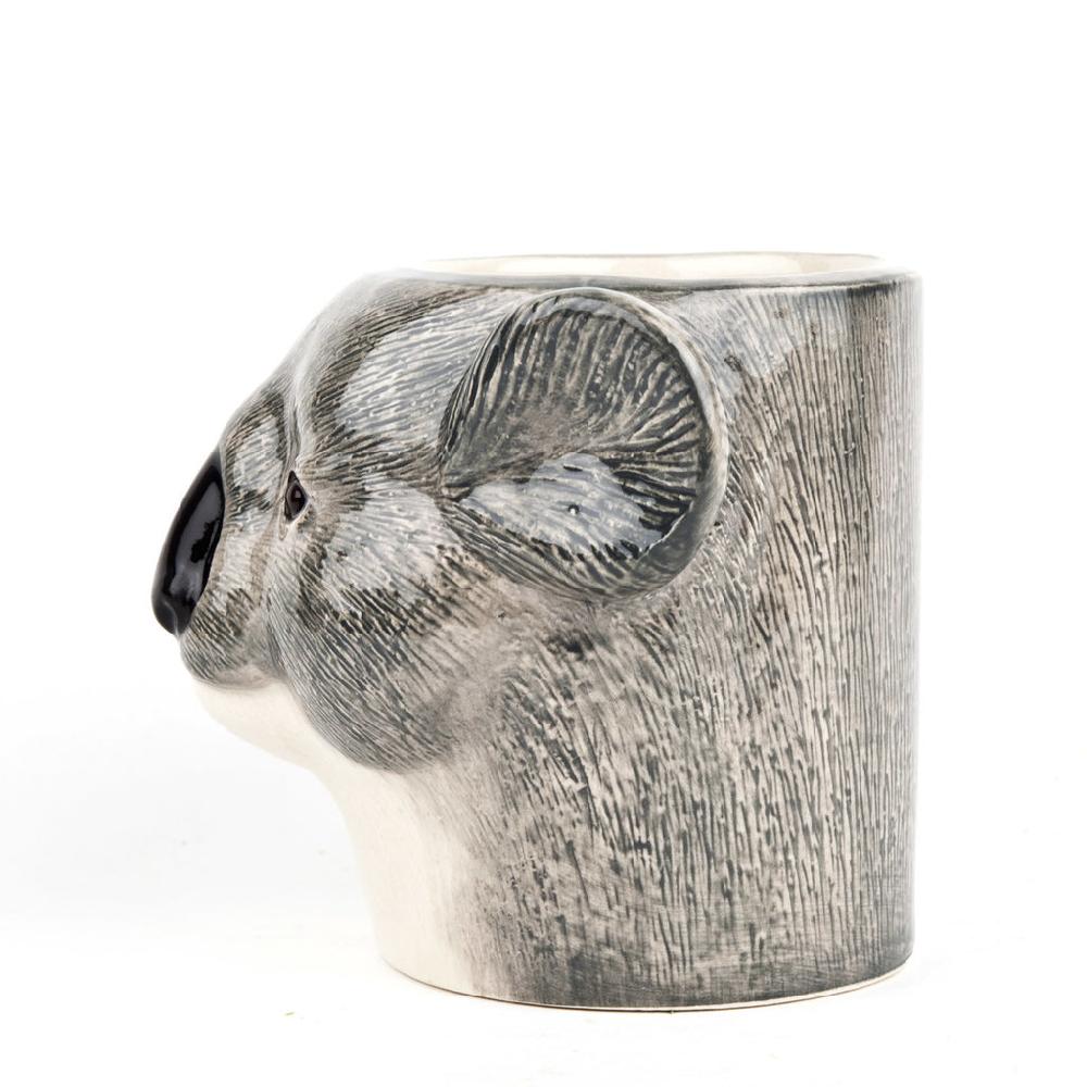 Greige Koala Pencil Pot By Quail Ceramics