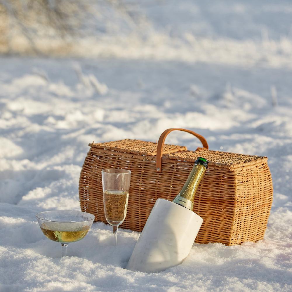 Greige Large Hammered Cocktail Glass - Set Of Four