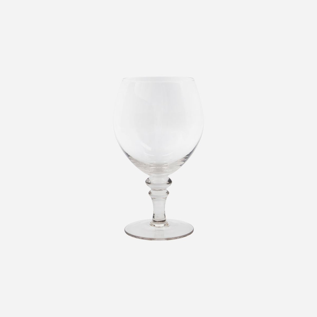 Greige Large Stemmed Beer Glass