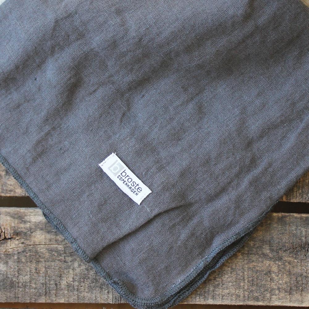 Greige Linen Napkin Broste Copenhagen - Gracie