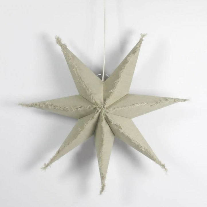 Greige Linen Star Light - Natural