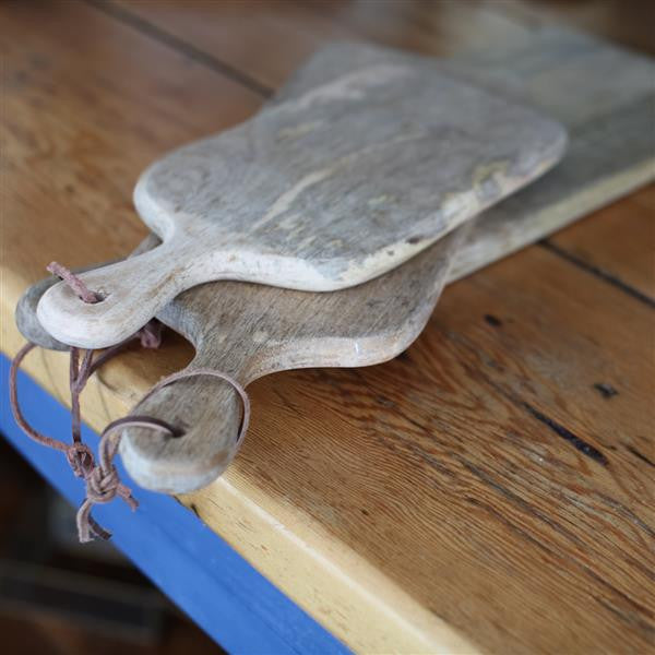 Greige Long Mango Wood Chopping Board - Three Sizes