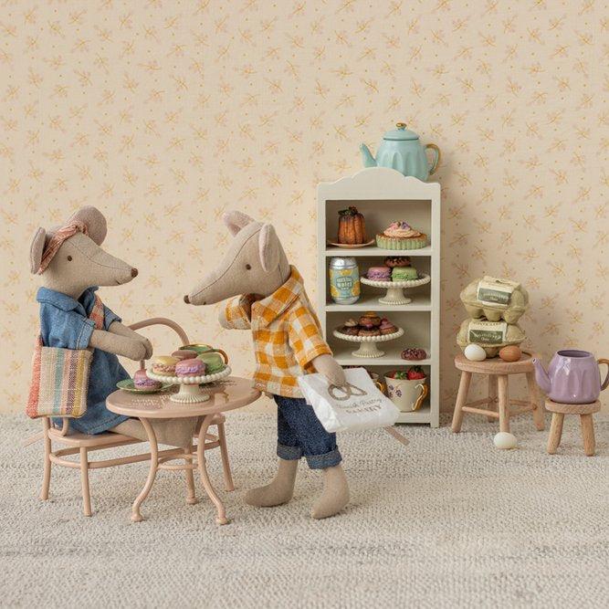 Greige Maileg Dad Mouse