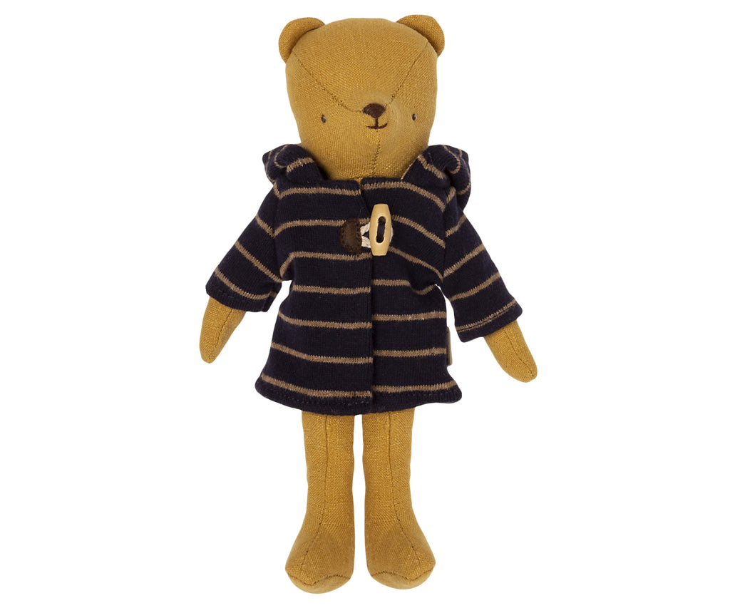 Greige Maileg Duffle Coat For Teddy Junior