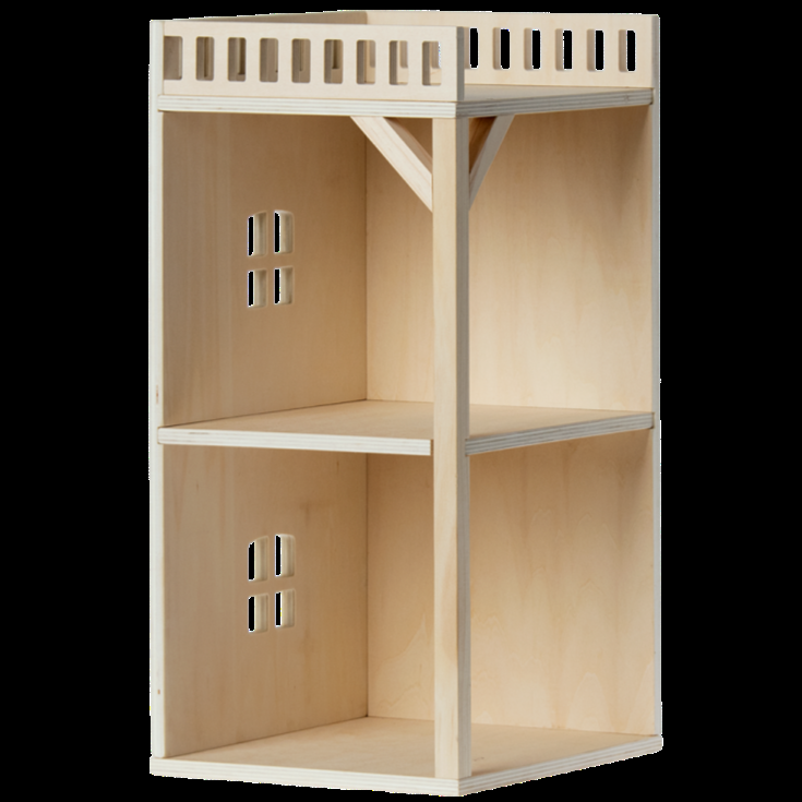 Greige Maileg Mouse Hole Farmhouse Annex