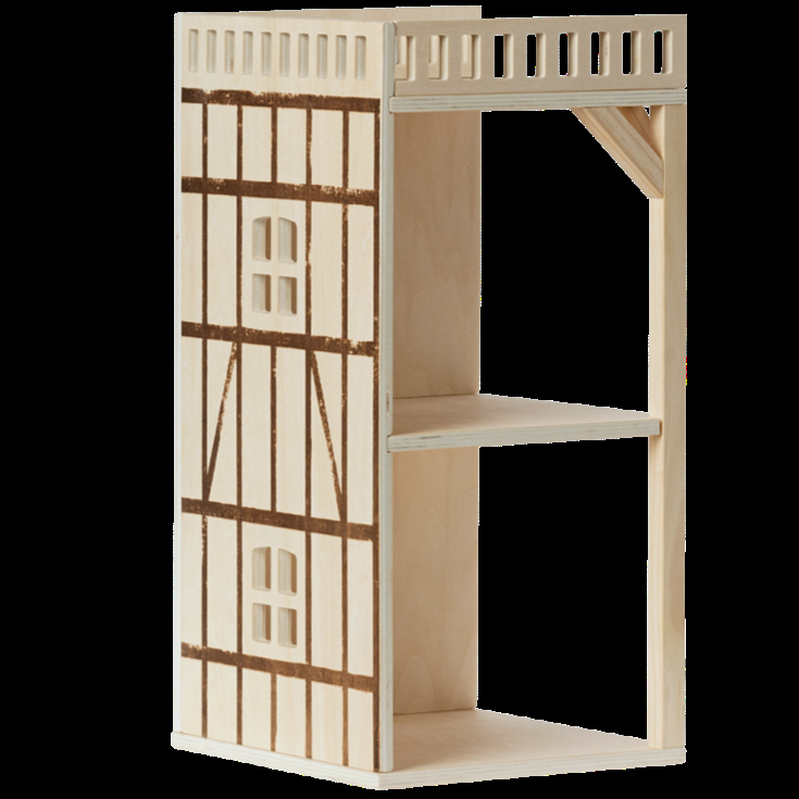 greige Maileg Mouse Hole Farmhouse Annex