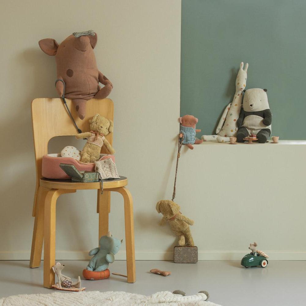 Greige Maileg Puppy Accessories - Blue